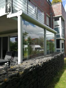 Mehr über den Artikel erfahren Terrassendach “über Eck”