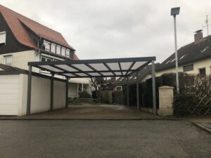 Read more about the article Carport mit LED-Beleuchtung